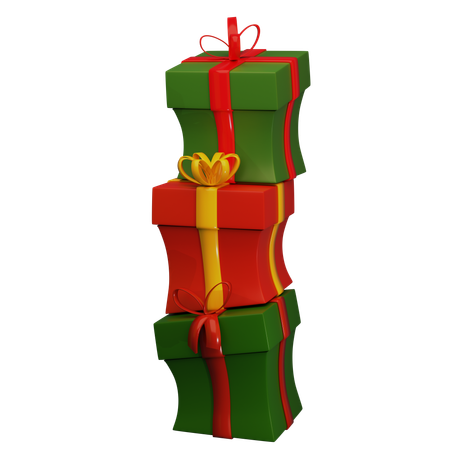 Gift Boxes  3D Icon