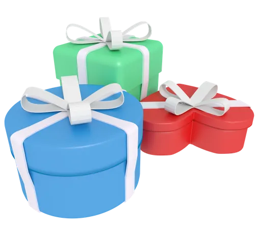 3 D Illustration Of A Gift Box 3D Icon