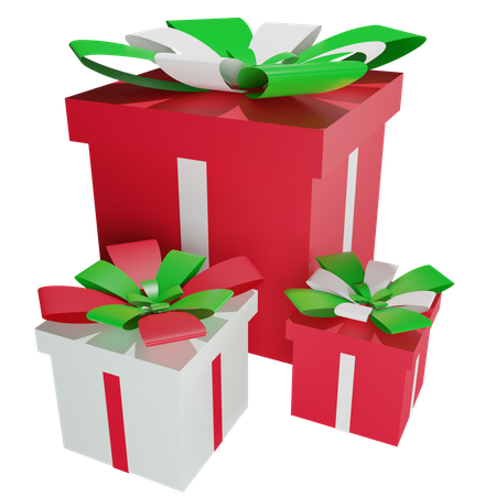 Gift Boxes 3D Icon