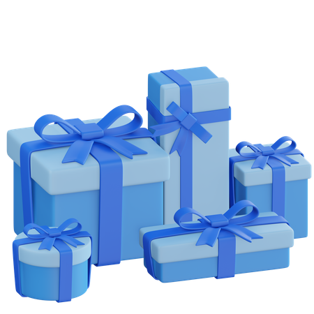 Gift Boxes 3D Icon