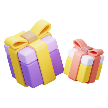 Gift Boxes  3D Icon