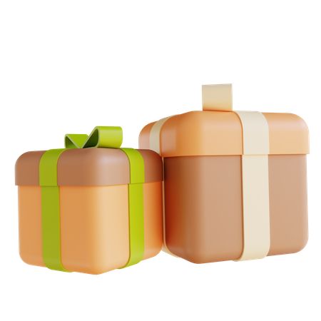 Gift Boxs  3D Illustration