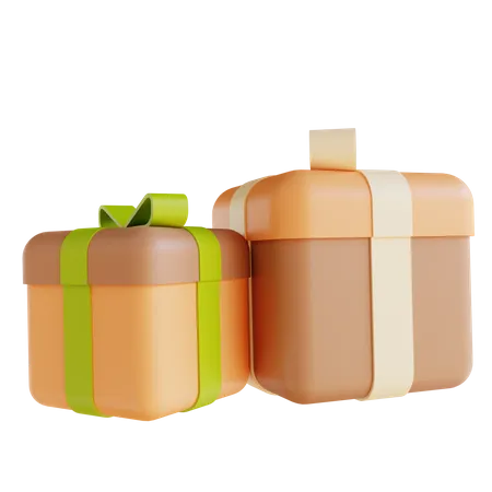 Gift Boxs  3D Illustration