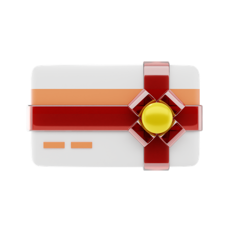 Gift Card  3D Icon