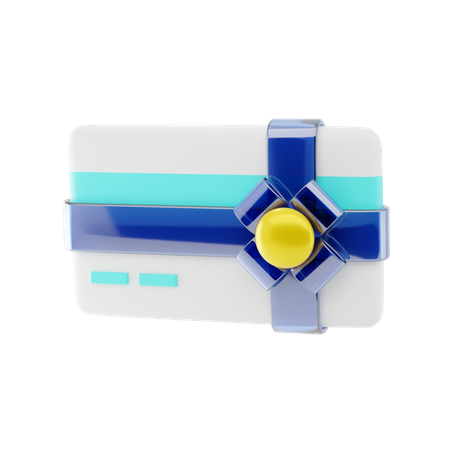 Gift Card  3D Icon