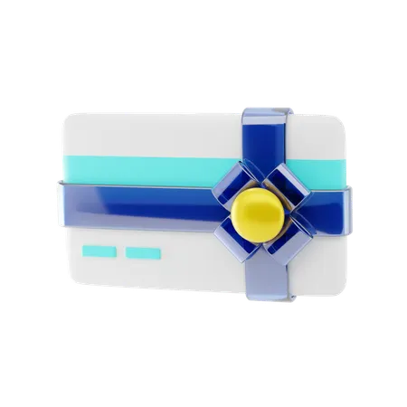 Gift Card  3D Icon