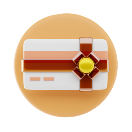 Gift Card  3D Icon