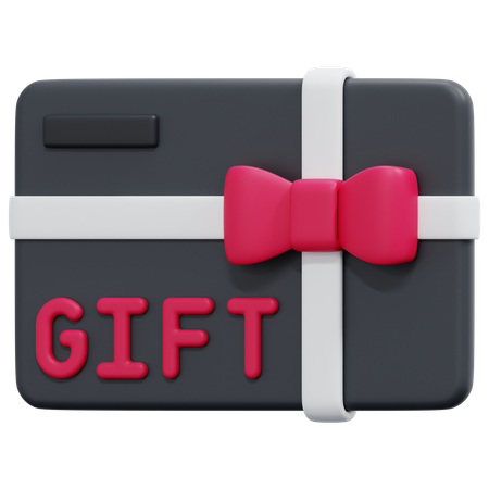 Gift Card  3D Icon