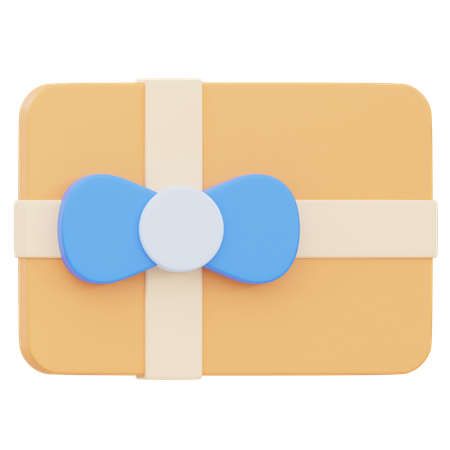 Gift Card  3D Icon