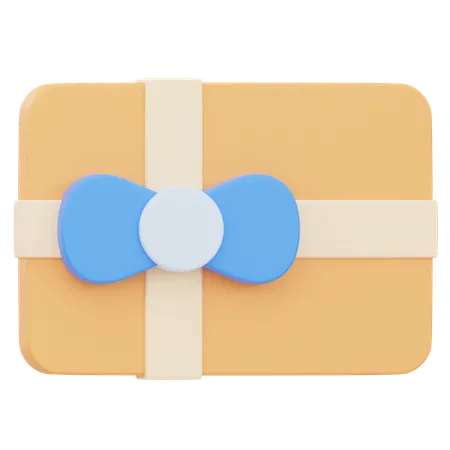 Gift Card  3D Icon