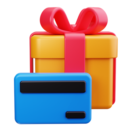 Gift Card  3D Icon