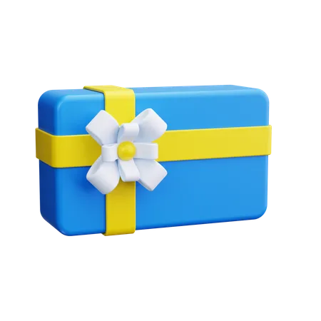 Gift card  3D Icon