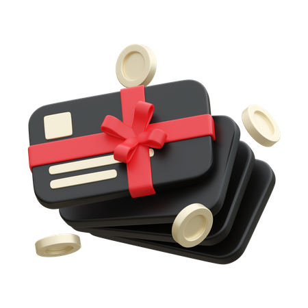 Gift Card  3D Icon