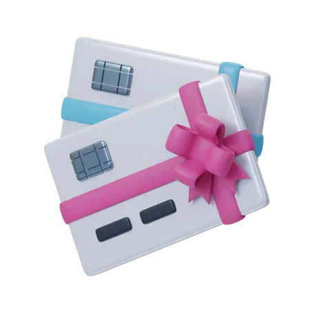 Gift Card  3D Icon