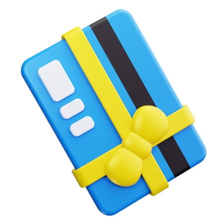 Gift Card  3D Icon