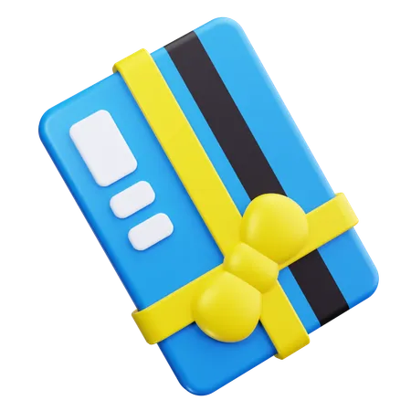 Gift Card  3D Icon