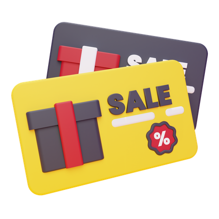 Gift Card  3D Icon