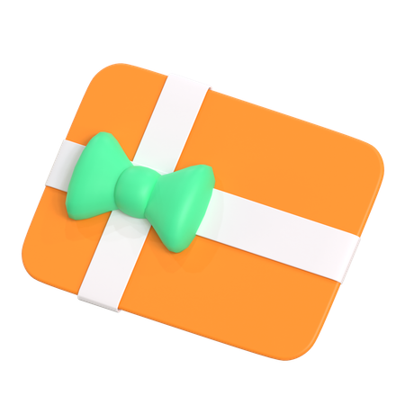 Gift card  3D Icon