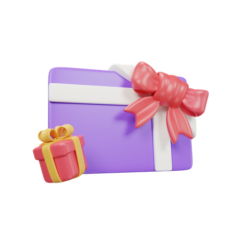 8,960 3D Gift Card Illustrations - Free in PNG, BLEND, GLTF - IconScout