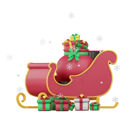 Gift Carriage  3D Icon