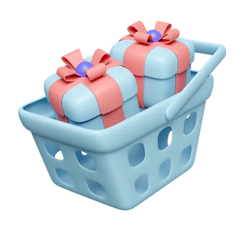 Gift Cart  3D Icon