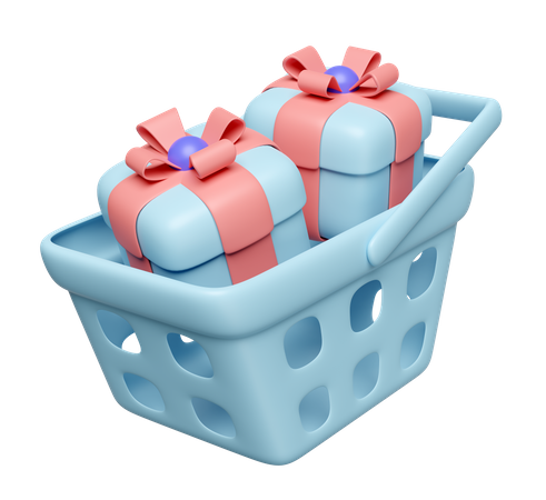 Gift Cart  3D Icon