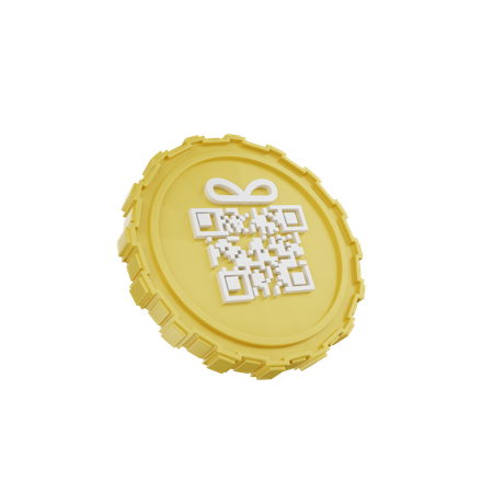 Gift Coin  3D Icon