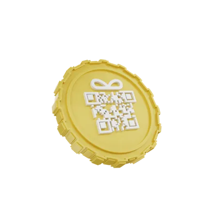 Gift Coin  3D Icon
