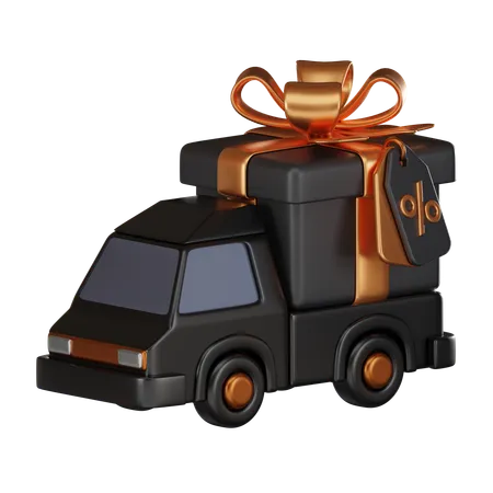 Gift Delivery  3D Icon