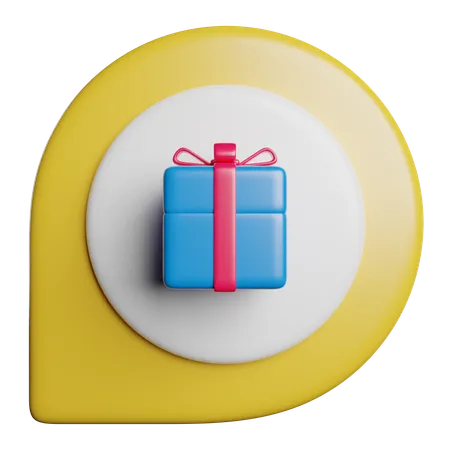 Gift Discount  3D Icon