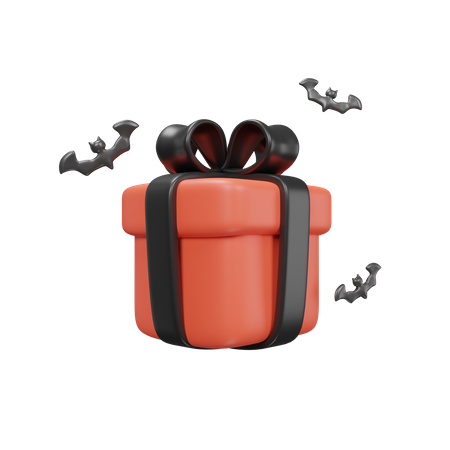 Gift Halloween  3D Icon