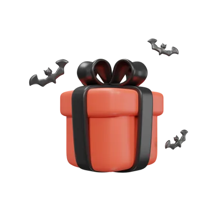 Gift Halloween  3D Icon