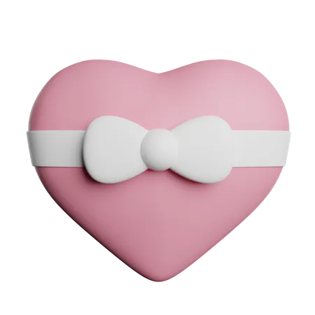 Gift Heart Surprise 3D Icon
