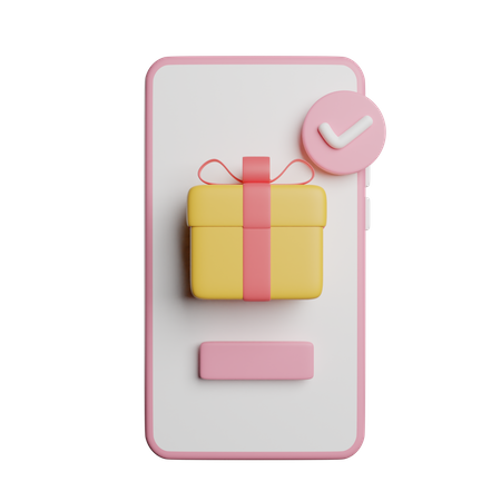 Gift Order Apps  3D Icon