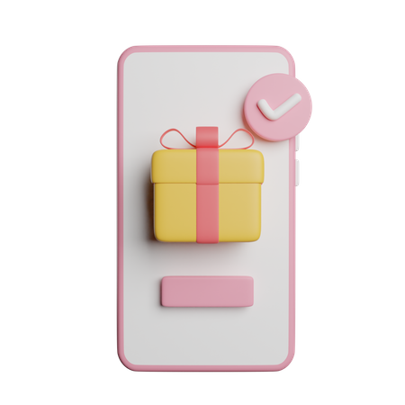 Gift Order Apps  3D Icon