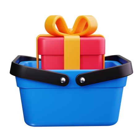 Gift Parcel  3D Icon