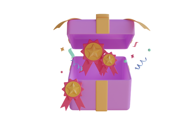 Gift Quality  3D Icon
