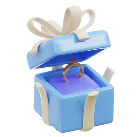 Gift Ring  3D Icon