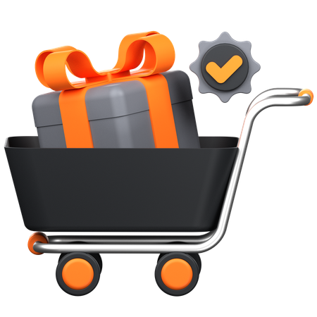Gift Shopping  3D Icon