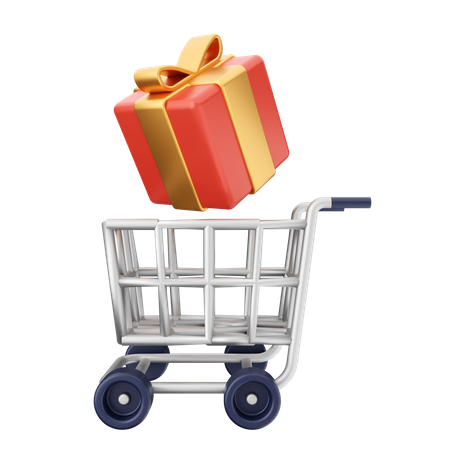 Gift Shopping  3D Icon