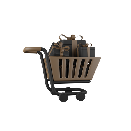 Gift Shopping  3D Icon