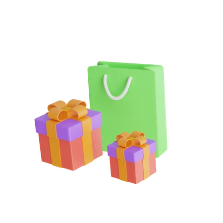 Shopping And Discount 3 D 3D Icon