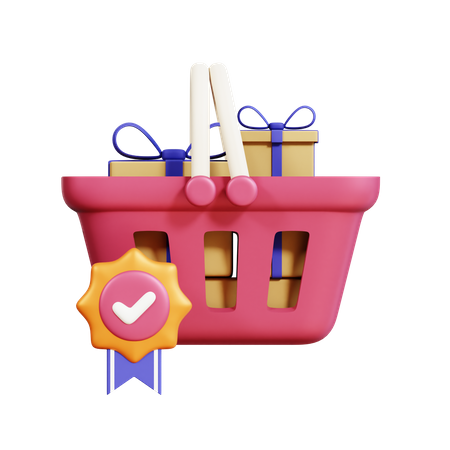 Gift Shopping  3D Icon