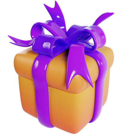 Gift Shopping Surprise  3D Icon
