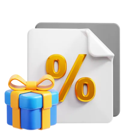 Gift Tax  3D Icon