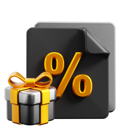 Gift Tax  3D Icon