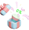 Gift With Confetti
