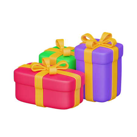 Gift Wrapping  3D Icon