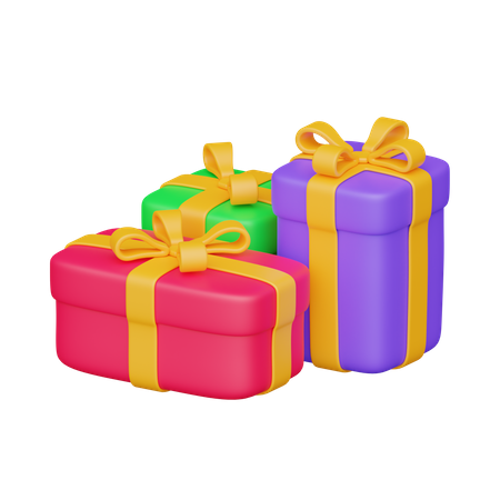 Gift Wrapping  3D Icon