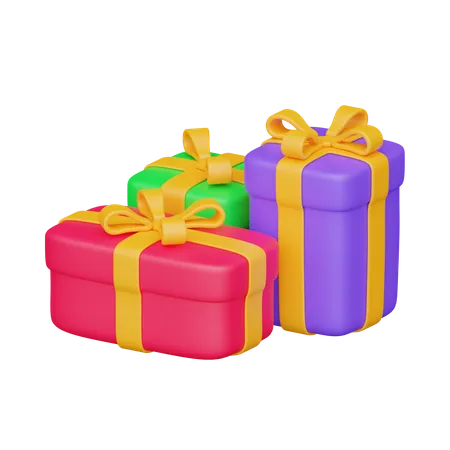 Gift Wrapping  3D Icon